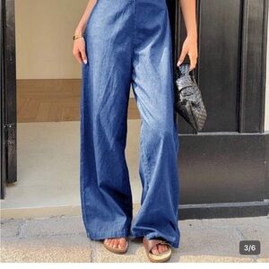 SHEIN Blue Denim Jumpsuit